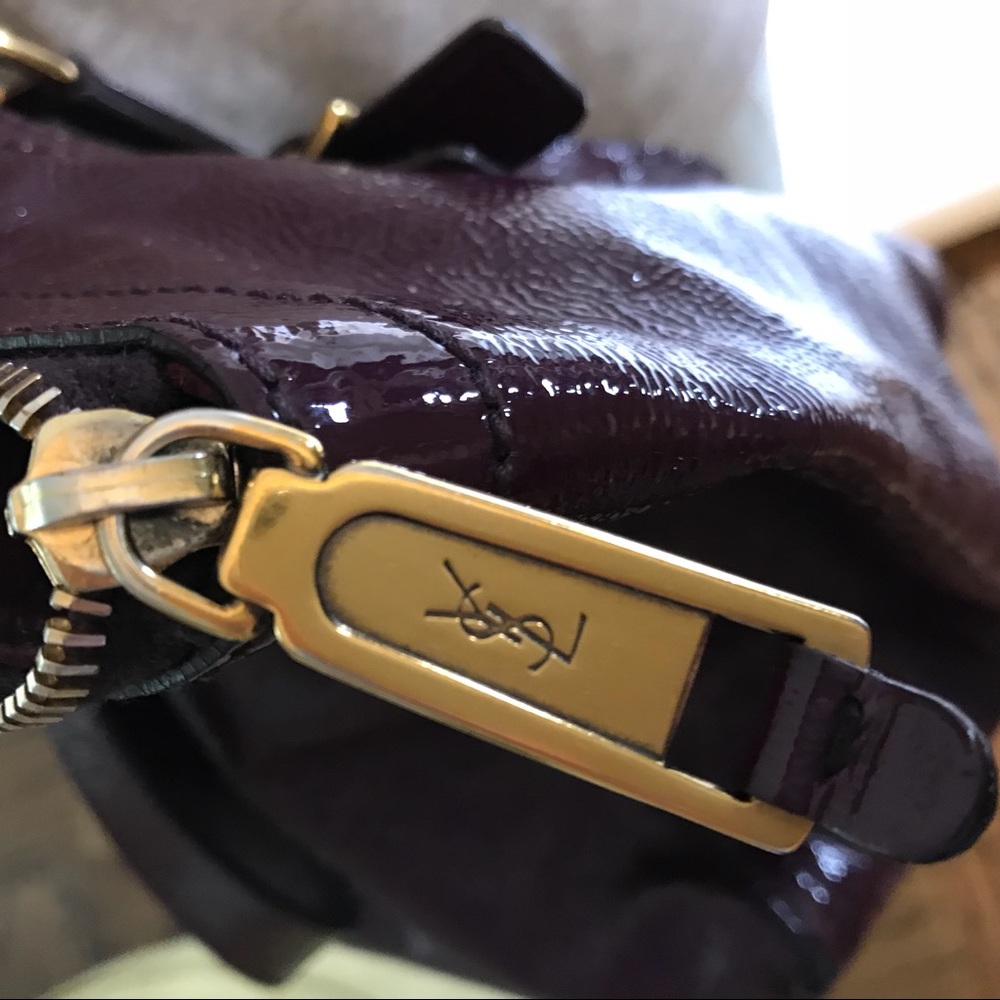 YsL mulberry grained patent rare Downtown edition - Picture 6 of 8